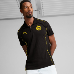 PUMA BVB Borussia Dortmund Casuals Poloshirt Herren