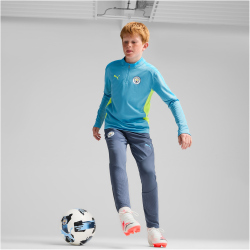 PUMA Manchester City FC 1/4-Zip Trainings-Top Kinder