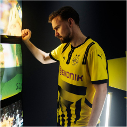 PUMA BVB Borussia Dortmund Cup Trikot 2024/25 Kinder