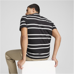 PUMA Squad Stripe Print T-Shirt Herren