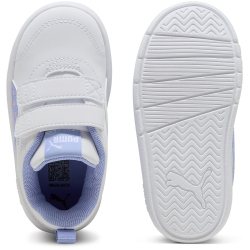 PUMA Courtflex V3 Dotty Baby-Sneaker mit Klettverschluss