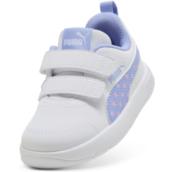 PUMA Courtflex V3 Dotty Baby-Sneaker mit Klettverschluss