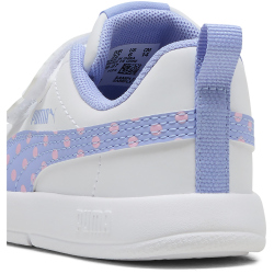 PUMA Courtflex V3 Dotty Baby-Sneaker mit Klettverschluss