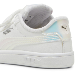 PUMA Smash 3.0 Holo 2.0 Baby-Sneaker mit Klettverschluss