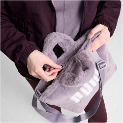 PUMA Core Pl&uuml;sch Mini Tragetasche Damen