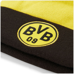 PUMA BVB Borussia Dortmund Pom Pom Beanie Kinder