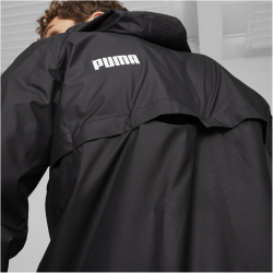 PUMA Ess Solid Windbreaker Herren 52 - PUMA black/all black S