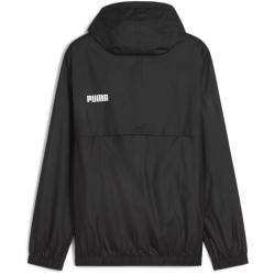 PUMA Ess Solid Windbreaker Herren 52 - PUMA black/all black S