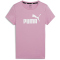 PUMA Ess+ Metallic Logo T-Shirt M&auml;dchen 49 - mauved out 164