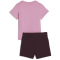 PUMA Minicats T-Shirt & Shorts Baby-Jogginganzug 49 - mauved out 62