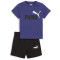 PUMA Minicats T-Shirt & Shorts Baby-Jogginganzug 27 - lapis lazuli 62