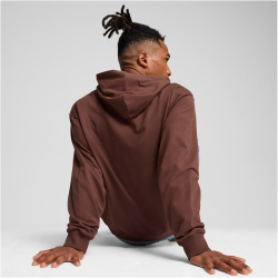 PUMA FC St. Pauli ftblCulture+ Hoodie Herren 09 - espresso brown/sugared almond S