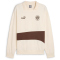 PUMA FC St. Pauli ftblCulture+ Trainings-Sweatshirt Herren 08 - sugared almond/espresso brown S