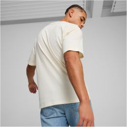 PUMA FC St. Pauli ftblCulture+ T-Shirt Herren 08 - sugared almond/espresso brown XXL