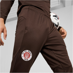 PUMA FC St. Pauli Trainingshose Herren 05 - dark chocolate/puma red L