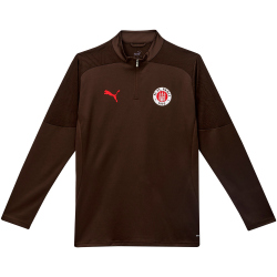 PUMA FC St. Pauli 1/4-Zip Trainings-Top Kinder 05 - dark...