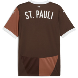 PUMA FC St. Pauli Heimtrikot 2024/25 Herren 01 - espresso brown/puma white XL