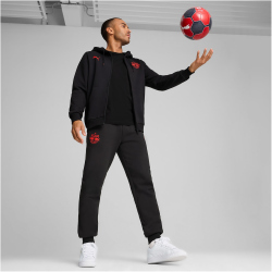 PUMA FC Red Bull Salzburg Essentials Fleece Kapuzenjacke Herren 20 - PUMA black S
