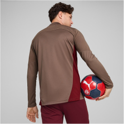 PUMA FC Red Bull Salzburg 1/4-Zip Trainings-Top Herren 08 - dark clove/team regal red XS