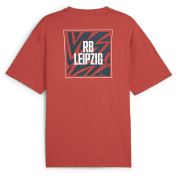 PUMA RB Leipzig ftblCulture+ T-Shirt Herren 11 - astro red/dark night XS
