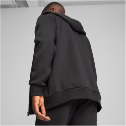 PUMA RB Leipzig Essentials Fleece Kapuzenjacke Herren 10 - PUMA black/PUMA white XS