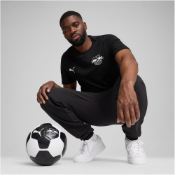 PUMA RB Leipzig Essentials T-Shirt Herren 10 - PUMA black/PUMA white XS