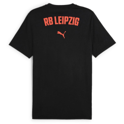 PUMA RB Leipzig Casuals T-Shirt Herren 09 - PUMA black/active red XS