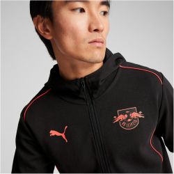 PUMA RB Leipzig Casuals Kapuzenjacke Herren 09 - PUMA black/active red XS