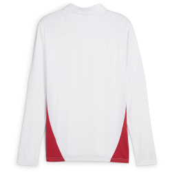 PUMA RB Leipzig 1/4-Zip Trainings-Top Herren 07 - PUMA white/club red XS