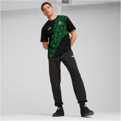 PUMA Borussia Mönchengladbach Culture+ T-Shirt Herren 02 - PUMA black/archive green M
