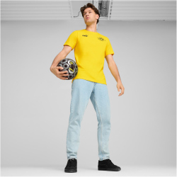 PUMA BVB Borussia Dortmund ftblCulture T-Shirt Herren 01 - faster yellow/puma black S