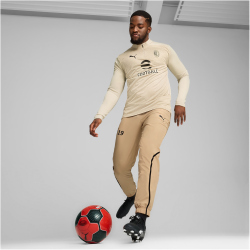PUMA AC Mailand 1/4-Zip Aufw&auml;rm-Top Herren 19 - putty/prairie tan XS