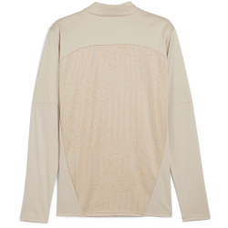 PUMA AC Mailand 1/4-Zip Aufw&auml;rm-Top Herren 19 - putty/prairie tan S