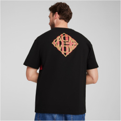 PUMA AC Mailand Culture+ T-Shirt Herren 20 - PUMA black/club red S