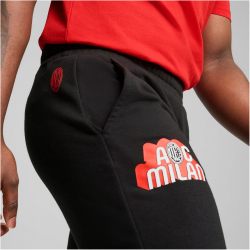 PUMA AC Mailand Culture Jogginghose Herren 04 - PUMA black/for all time red S