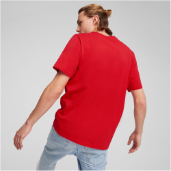 PUMA AC Mailand Culture T-Shirt Herren 15 - for all time red/puma white S