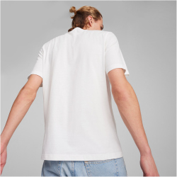 PUMA AC Mailand Essentials T-Shirt Herren 07 - PUMA white/for all time red S