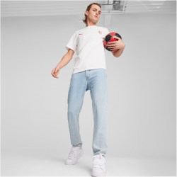 PUMA AC Mailand Essentials T-Shirt Herren 07 - PUMA white/for all time red S