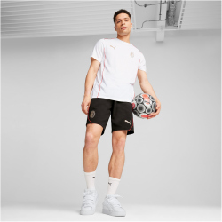 PUMA AC Mailand Casuals Sweatshorts Herren 04 - PUMA black/for all time red S