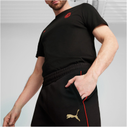 PUMA AC Mailand Casuals Jogginghose Herren 04 - PUMA black/for all time red S