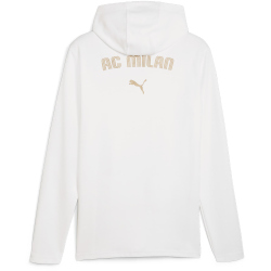 PUMA AC Mailand Casuals Kapuzenjacke Herren 07 - PUMA white/for all time red S