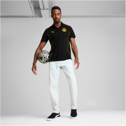 PUMA BVB Borussia Dortmund Casuals Poloshirt Herren 08 - PUMA black/faster yellow S