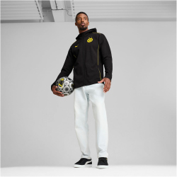 PUMA BVB Borussia Dortmund Casuals Kapuzenjacke Herren 08 - PUMA black/faster yellow S