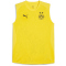 PUMA BVB Borussia Dortmund Pro &auml;rmelloses Trainingsshirt Herren 01 - faster yellow/puma black M