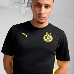 PUMA BVB Borussia Dortmund Trainingsshirt Herren 02 - PUMA black/faster yellow 3XL