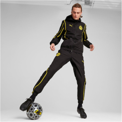 PUMA BVB Borussia Dortmund Woven Aufw&auml;rmjacke Herren 02 - PUMA black/faster yellow M