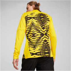 PUMA BVB Borussia Dortmund 1/4-Zip Aufw&auml;rm-Sweatshirt Herren 01 - faster yellow/puma black M