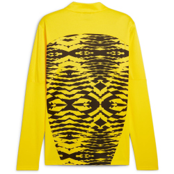 PUMA BVB Borussia Dortmund 1/4-Zip Aufw&auml;rm-Sweatshirt Herren 01 - faster yellow/puma black M