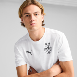 PUMA BVB Borussia Dortmund Aufw&auml;rmtrikot 2024/25 Herren 03 - PUMA white S