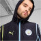 PUMA Manchester City FC Woven Aufwärmjacke Herren 24 - new navy/yellow glow XS